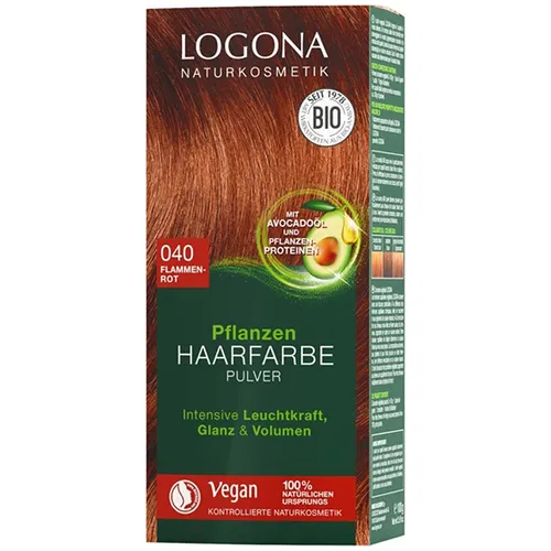 Logona Pflanzen Haarfarbe (Roślinne farby do włosów w proszku - rudości) - 1