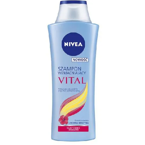 Nivea Vital, Szampon wzmacniający z płynną keratyną