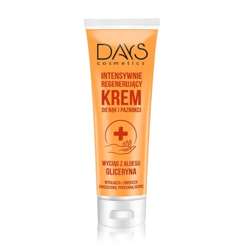 Days Cosmetics Intensywnie regenerujący krem do rąk i paznokci