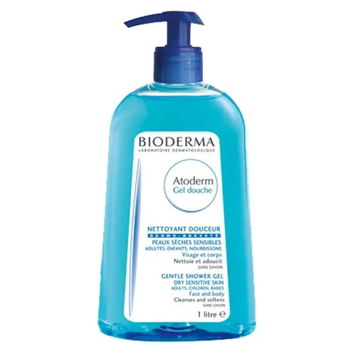 Bioderma Atoderm, Gel Douceur (Delikatny żel pod prysznic dla skóry suchej i wrażliwej) - 2