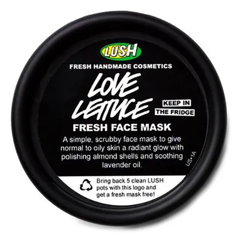 Lush Love Lettuce (Maseczka do twarzy)