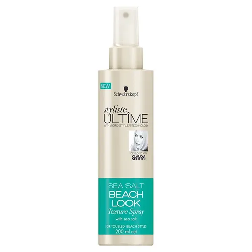 Schwarzkopf Styliste Ultime Sea Salt Beach Look (Spray do włosów z solą morską)
