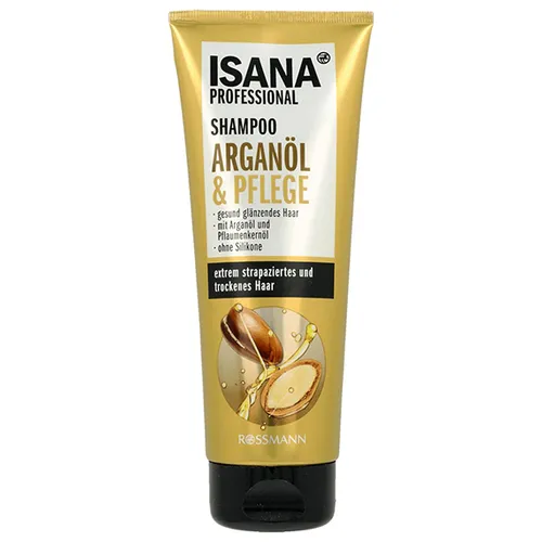 Isana Professional, Oil Care Shampoo [Arganol & Pflege] (Szampon do włosów bardzo zniszczonych i suchych (nowa wersja)) - 1