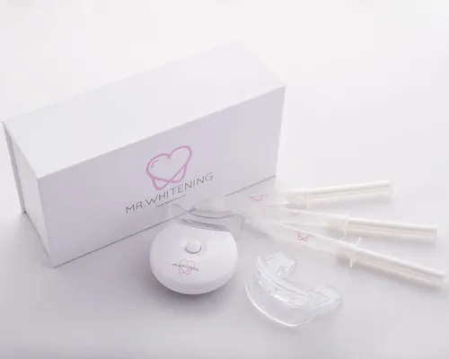 Mr. Whitening Zestaw do wybielania zębów z lampą LED - 2