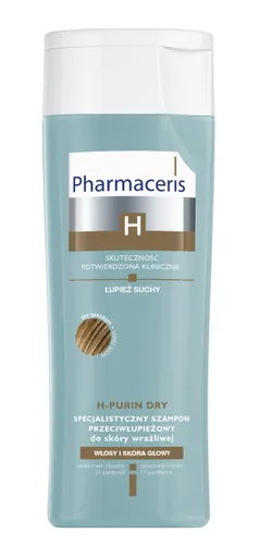 Pharmaceris H - Purin, Specjalistyczny szampon przeciwłupieżowy do skóry wrażliwej, łupież suchy - 1