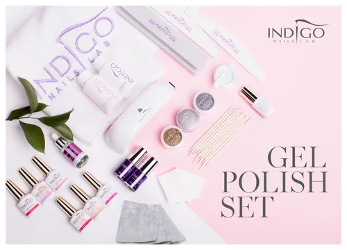 Indigo Nails Lab Gel Polish Set (Zestaw do manicure hybrydowego)
