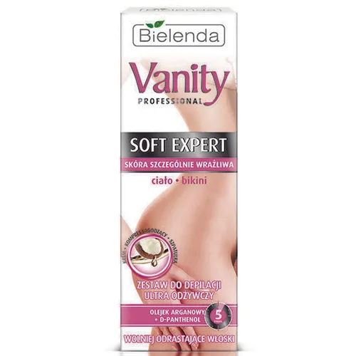 Bielenda Vanity Soft Expert, Zestaw do depilacji `Ultra odżywczy`