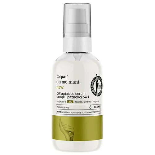 Tołpa Dermo Mani, Odnawiające serum do rąk i paznokci 5 w 1