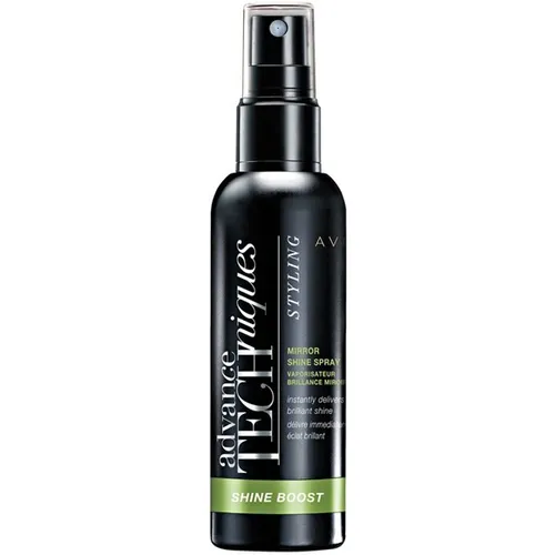 Avon Advance Techniques, Styling, Mirror Shine Spray Shine Boost (Spray do stylizacji włosów dodający blasku)