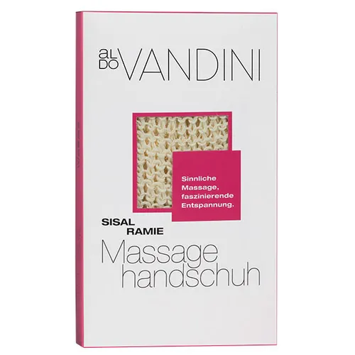 Aldo Vandini Sisal Ramie Massagehandschuh (Sizalowa rękawica do masażu)