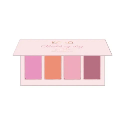 Kobo Professional Kobo x Daniel Sobieśniewski, Wedding Day,  Blush Palette (Paleta róży do policzków)