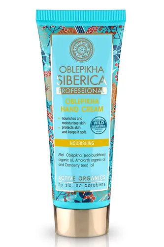 Natura Siberica Oblepikha Siberica, Professional, Rokitnikowy krem do rąk odżywczo - ochronny - 1