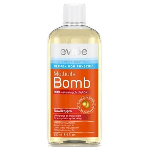 Evree Multioils Bomb, Nawilżający olejek pod prysznic