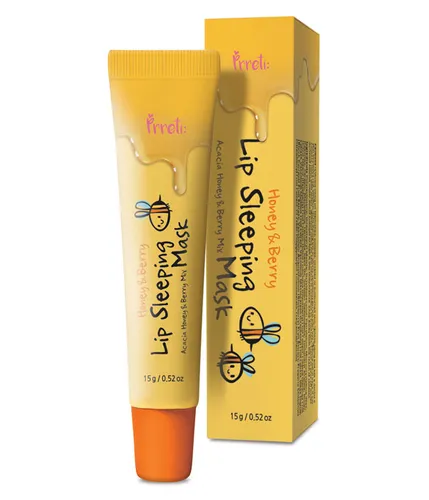 Prreti Lip Sleeping Mask Honey & Berry (Azjatycka maseczka na usta `Miód i jagoda`)