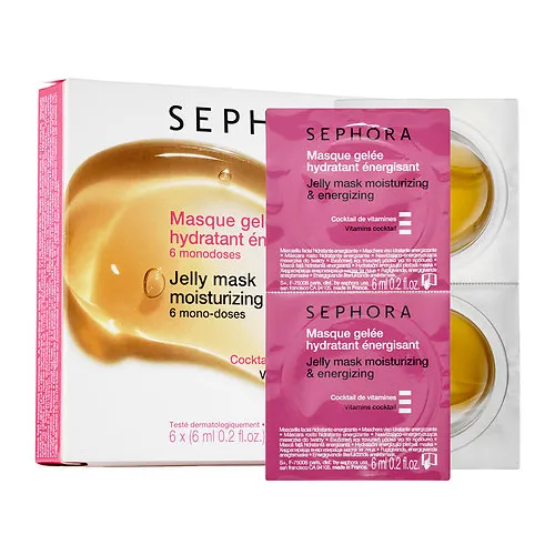 Sephora Jelly Mask Moisturizing & Energizing (Nawilżająco - energetyzująca maseczka żelowa)
