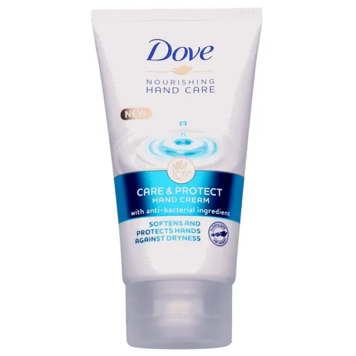Dove Nourishing Hand Care, Care & Protect Hand Cream with Anti-bacterial Ingredient (Krem do rąk ze składnikiem antybakteryjnym)