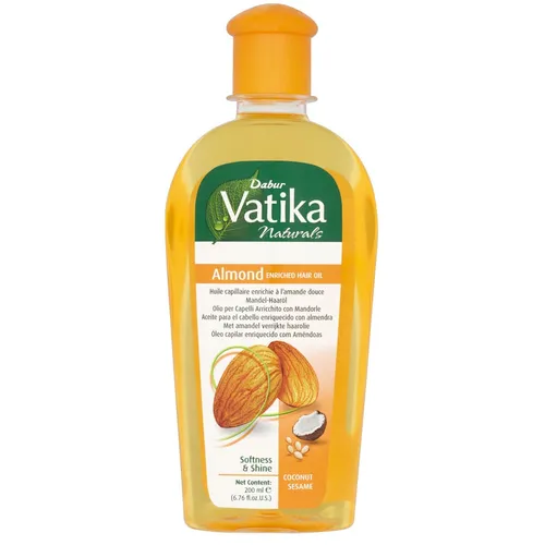 Dabur Vatika, Almond Enriched Hair Oil (Olejek do włosów z ekstraktem z migdałów) - 2