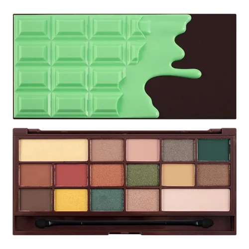 I Heart Revolution Mint Chocolate Shadow Palette (Paleta 16 cieni do powiek)