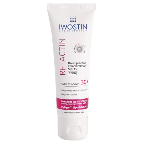 Iwostin Re - Actin, Przeciwzmarszczkowy krem na dzień SPF 15