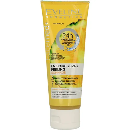 Eveline Cosmetics Facemed +, Enzymatyczny peeling gommage 3 w 1