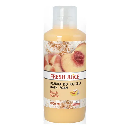 Fresh Juice Bath Foam Peach Souffle (Pianka do kąpieli `Brzoskwiniowy suflet`)