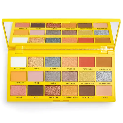 I Heart Revolution Tasty, Pizza Shadow Palette (Paleta 18 cieni do powiek) - 1