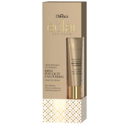 L'biotica Eclat, Eye Glow (Odmładzająco-liftingujący krem pod oczy i na powieki) - 1
