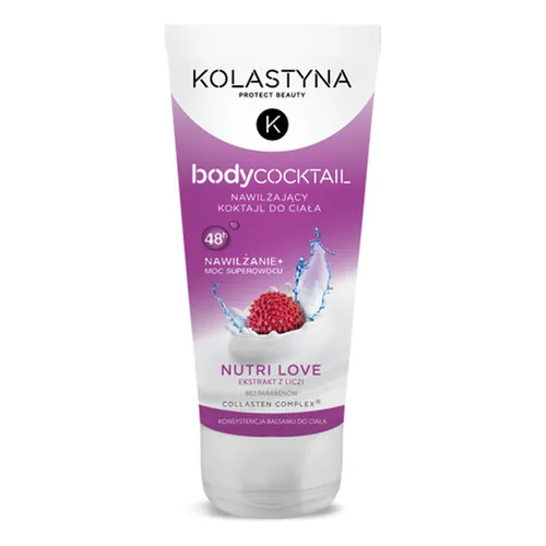 Kolastyna Body Cocktail, Nutri Love, Odżywczy koktajl - balsam do ciała