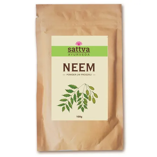 Sattva Ayurveda Ziołowa maska do włosów i twarzy `Neem`