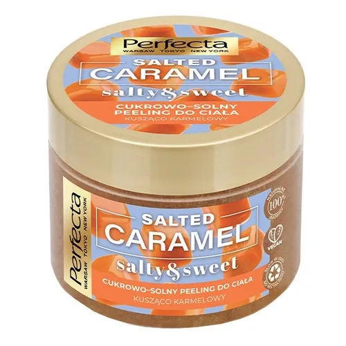 Perfecta Salty & Sweet, Cukrowo-solny peeling do ciała `Salted Caramel`