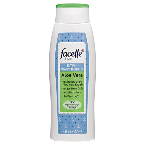 Facelle Waschlotion Aloe Vera (Płyn do higieny intymnej) - 2