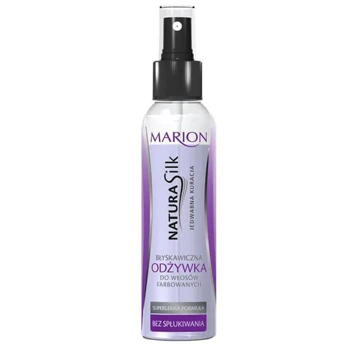 Marion Natura Silk, Błyskawiczna odżywka do włosów farbowanych (stara wersja) - 2
