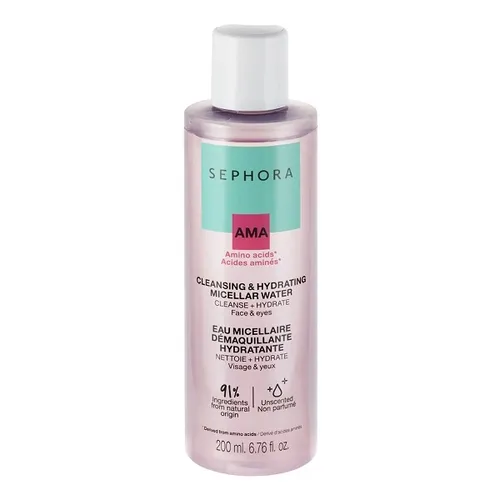 Sephora Collection, AMA Cleansing & Hydrating Micellar Water (Oczyszczająco-nawilżający płyn micelarny do demakijażu)