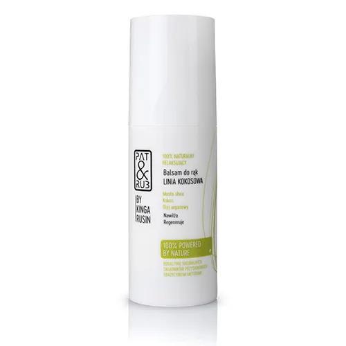 Pat & Rub Relaksujący balsam do rąk `Trawa cytrynowa i kokos`