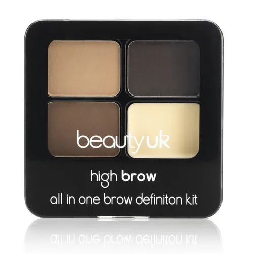 Beauty UK High Brow, Eyebrow Kit (Zestaw do brwi)