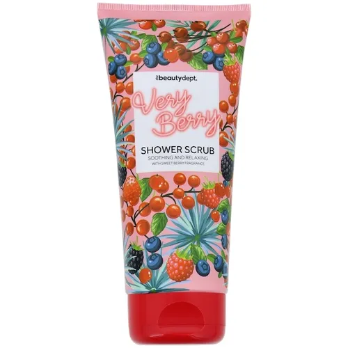 The Beauty Dept. Very Berry Shower Scrub Soothing and Relaxing (Peeling pod prysznic)