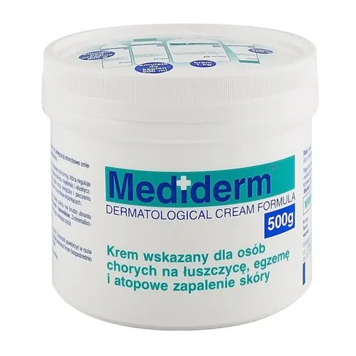 Mediderm Cream (Krem regenerujący dla osób chorych na łuszczycę, egzemę i atopowe zapalenie skóry) - 1