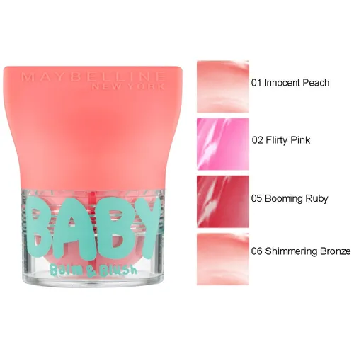 Maybelline New York Baby Lips,  Balm & Blush 2 in 1 (Balsam do ust i róż do policzków 2 w 1) - 3
