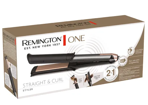 Remington One S6077 (Prostownica i lokówka 2 w 1) - 2