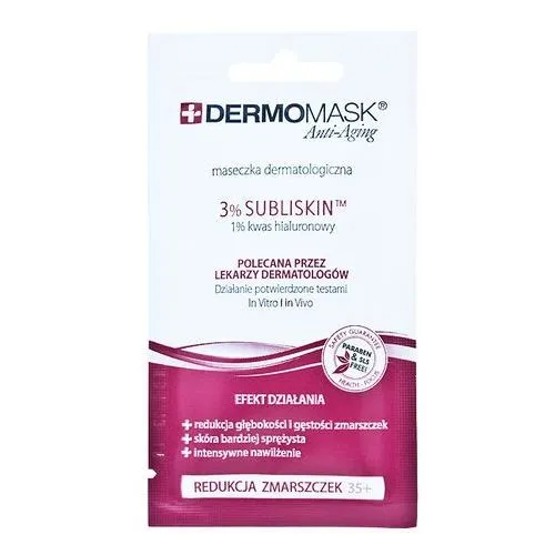 L'biotica Dermomask Anti-Ageing 35+, 3% Subliskin (dermatologiczna maseczka redukująca zmarszczki 35+)