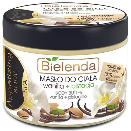 Bielenda Appetizing Body SPA, Masło do ciała `Wanilia + pistacja`