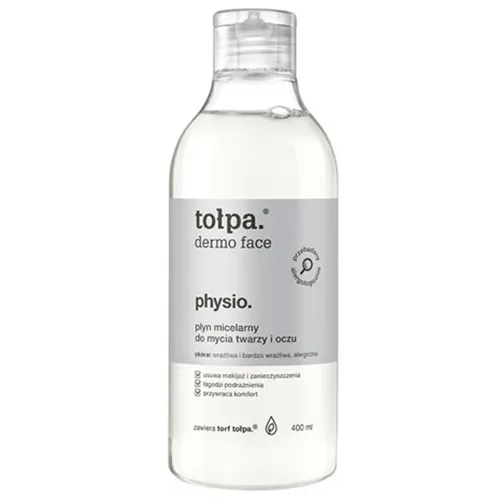 Tołpa Dermo Face, Physio, Płyn micelarny do mycia twarzy i oczu (nowa wersja)