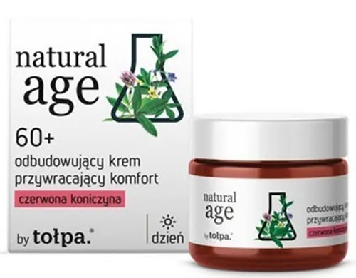 Natural Age Odbudowujący krem przywracający komfort 60+ `Czerwona koniczyna`