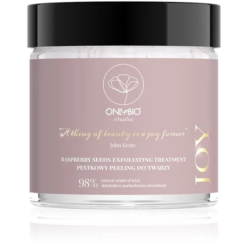 OnlyBio Ritualia Joy, Pestkowy peeling do twarzy