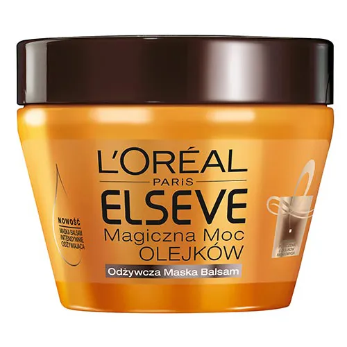 L'Oreal Paris Elseve, Odżywcza maska - balsam 'Magiczna moc olejków' (stara wersja)