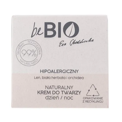 beBIO Naturalny krem do twarzy dzień/noc hipoalergiczny