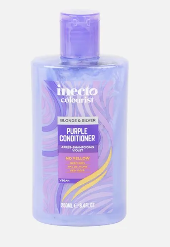 Inecto Colourist, Purple Conditioner Blond & Silver (Fioletowa odżywka do włosów)