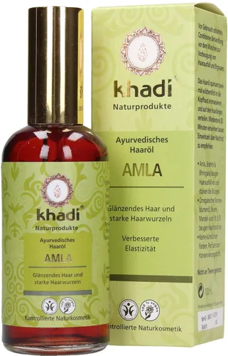 Khadi Herbal Hair Oil (Olejek do włosów `Brahmi, Bhringaraj, Amla`) - 1
