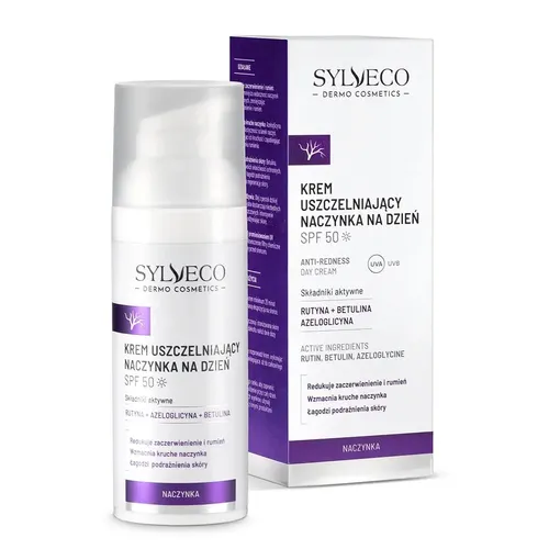 Sylveco Dermo, Naczynka, Krem uszczelniający naczynka na dzień SPF50