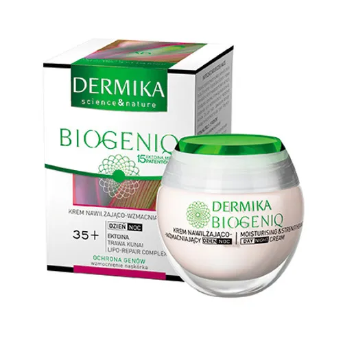 Dermika Biogeniq 35+, Krem nawilżająco - wzmacniający na dzień i na noc